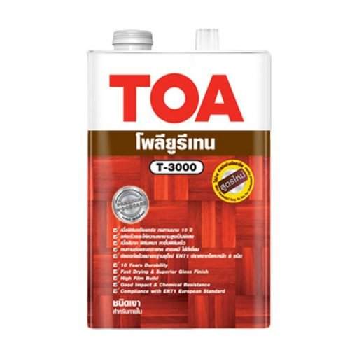 TOA โพลียูรีเทน ชนิดเงา T-3000 3.785 ลิตร