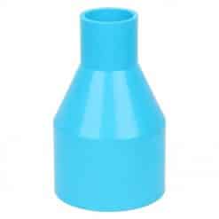 ช้าง ข้อต่อตรงลด-หนา 80x35 (3"x1.1/4") PVC สีฟ้า