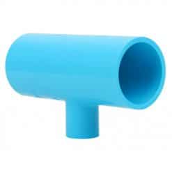 ช้าง สามทางลด-หนา 40x18(1.1/2"x1/2") PVC สีฟ้า