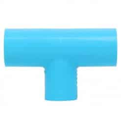 ช้าง สามทางลด-หนา 20x18 (3/4"x1/2") PVC สีฟ้า