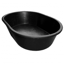 KNK อ่างเปลผสมปูน ขนาด 200 ลิตร สีดำ