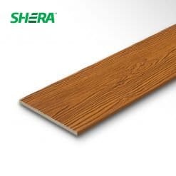 เฌอร่า ไม้ฝาลายสัก 8"x3m. หนา 8มิล สีสักทรายทอง