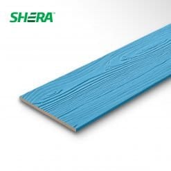 เฌอร่า ไม้ฝาลายสัก 8"x3m. หนา 8มิล สีฟ้าดุสิตา