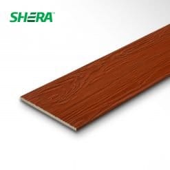 เฌอร่า ไม้ฝาลายสัก 8"x3m. หนา 8มิล สีแดงเชอรี่