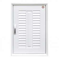 SUPER บานซิงค์เดี่ยวลายเกล็ด LII รุ่นAPSSU-1L2-WT สีขาว