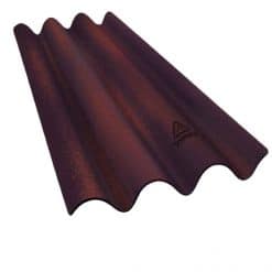 ห้าห่วง กระเบื้องหลังคา ไตรลอน 0.5x50x120cm. สีช็อคโกบราวน์