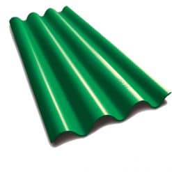 ห้าห่วง กระเบื้องหลังคา ไตรลอน 0.5x50x120cm. สีเขียวมุกแพลทตินั่ม