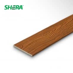 เฌอร่า ไม้ฝาลายสัก 6"x3m. หนา 8มิล สีสักทรายทอง