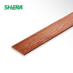 เฌอร่า ไม้ฝาลายสัก 6"x4m. หนา 8มิล สีสักทอง ชายน์ไลท์(ไฉไล)