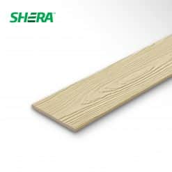 เฌอร่า ไม้ฝาลายสัก 6"x3m. หนา 8มิล สีเหลืองการะเวก