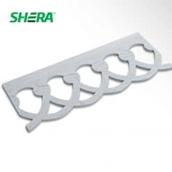 เฌอร่า ไม้เชิงชายน้ำย้อย รุ่นทิวลิป ลายสัก 8"x1m. หนา 8มิล