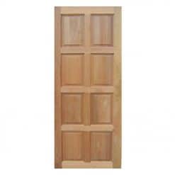 ประตูไม้เนื้อแข็ง C11 ขอบ5 80X180 ซม.