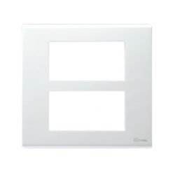 ช้าง หน้ากากพลาสติก 6 ช่อง รุ่น FA-206 (ใหญ่) สีขาว