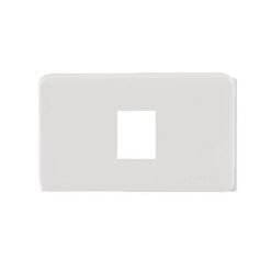 PANASONIC หน้ากากพลาสติก 1 ช่อง รุ่น WNG-6801W (เล็ก) สีขาว