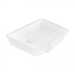 COTTO อ่างล้างหน้า แบบฝังเคาน์เตอร์ C05157 ฟรีเซีย ขาว