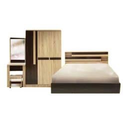 SET ชุดห้องนอน STAR 5ฟุต สีโซลิตโอ๊ค (Copy)