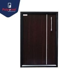 POLYWOOD บานซิงค์เดี่ยว Classico สีบราวน์เวงเก้