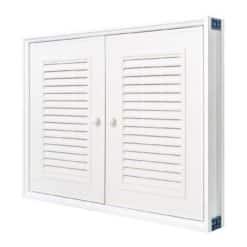 Alternative view of POLYWOOD บานซิงค์คู่ รุ่น New SUPERSAVE Windy-2 สีครีม