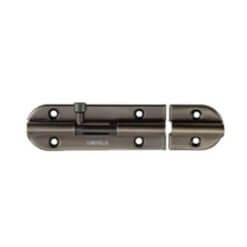HAFELE กลอนเหล็ก 4" 489.71.306 สีทองเหลืองรมดำ