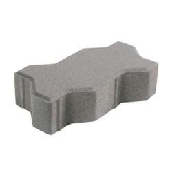 อิฐตัวหนอน สีเทา