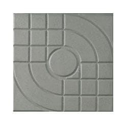 แผ่นทางเท้าลายเส้นสาน สีเทา