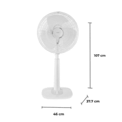 Alternative view of HATARI พัดลมปรับระดับ รุ่น S16M1 16" สีขาว