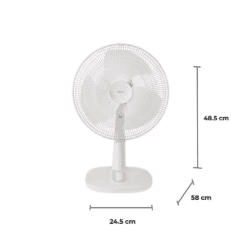 Alternative view of HATARI พัดลมตั้งโต๊ะ รุ่น T16M1 16" White