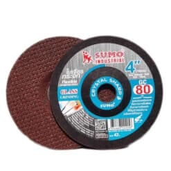 SUMO ใบเจียรกระจก 4” (บาง) GC80 100x2mm.