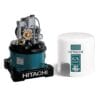 HITACHI ปั๊มน้ำอัตโนมัติ ถังกลม WT-P200GX2 200W. METALLIC-GREEN