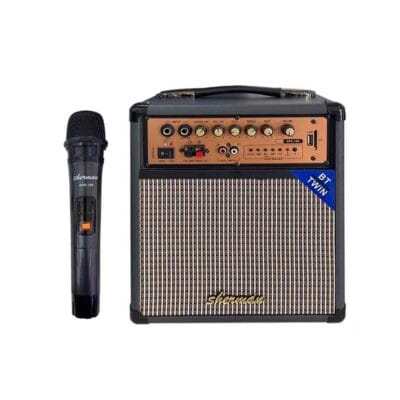 SHERMAN แอมป์พร้อมลำโพงขนาด 6.5" 60W รุ่น APS-108
