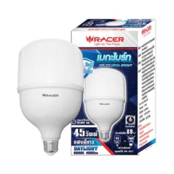 Alternative view of RACER หลอดไฟ แอลอีดี ไฮวัตต์ เมกะ ไบร์ท ขั้ว E27 45W 6500K แสงขาว