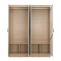 Alternative view of WINNER ตู้เสื้อผ้า 4 บาน รุ่น แมกโนเลีย สีธรรมชาติ หินอ่อน