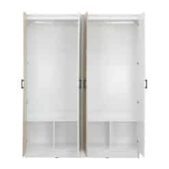 Alternative view of WINNER ตู้เสื้อผ้า 4 บาน รุ่น แมกโนเลีย สีขาว ธรรมชาติ