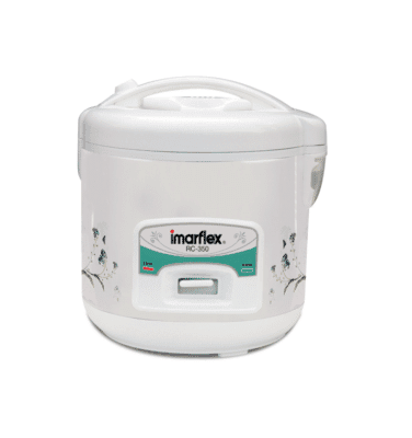 IMARFLEX หม้อหุงข้าวไฟฟ้าเคลือบเทปล่อน 1L รุ่น RC-350