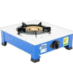 Alternative view of DYNA เตาแก๊สหน้าสเตนเลส 1หัวแบบตั้งโต๊ะ หัวเหล็กหล่อ รุ่น LK-117-C ขาคละสี