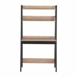 Alternative view of WINNER โต๊ะทำงาน รุ่นวีร่า สีแนทเชอรัลโอ๊ค/ดำ