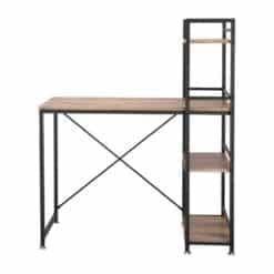 Alternative view of WINNER โต๊ะทำงานอเนกประสงค์ รุ่นคอนเนอร์ สีน้ำตาล-ดำ