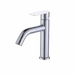 RA ก๊อกน้ำล้างหน้าน้ำเย็น สแตนเลสเงา รุ่น RA 115577