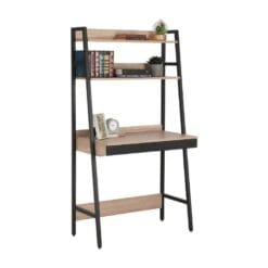 WINNER โต๊ะทำงาน รุ่นวีร่า สีแนทเชอรัลโอ๊ค/ดำ