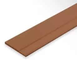 เฌอร่า ไม้เชิงชาย รุ่นวันพลัส 9.4"x3m. หนา 16มิล สีรองพื้นน้ำตาล