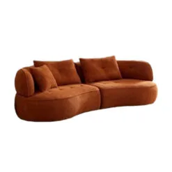 Alternative view of HOME SOFA รุ่น Donut ผ้าฮอลแลนด์สำลี #MJ352-5